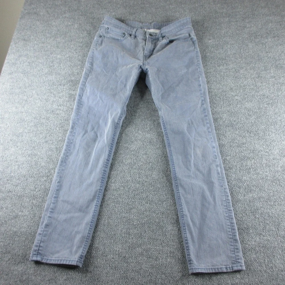 Levis 511 Jeans Mens 32x31 Blue Slim Straight Light Wash Stretch Denim Casual
